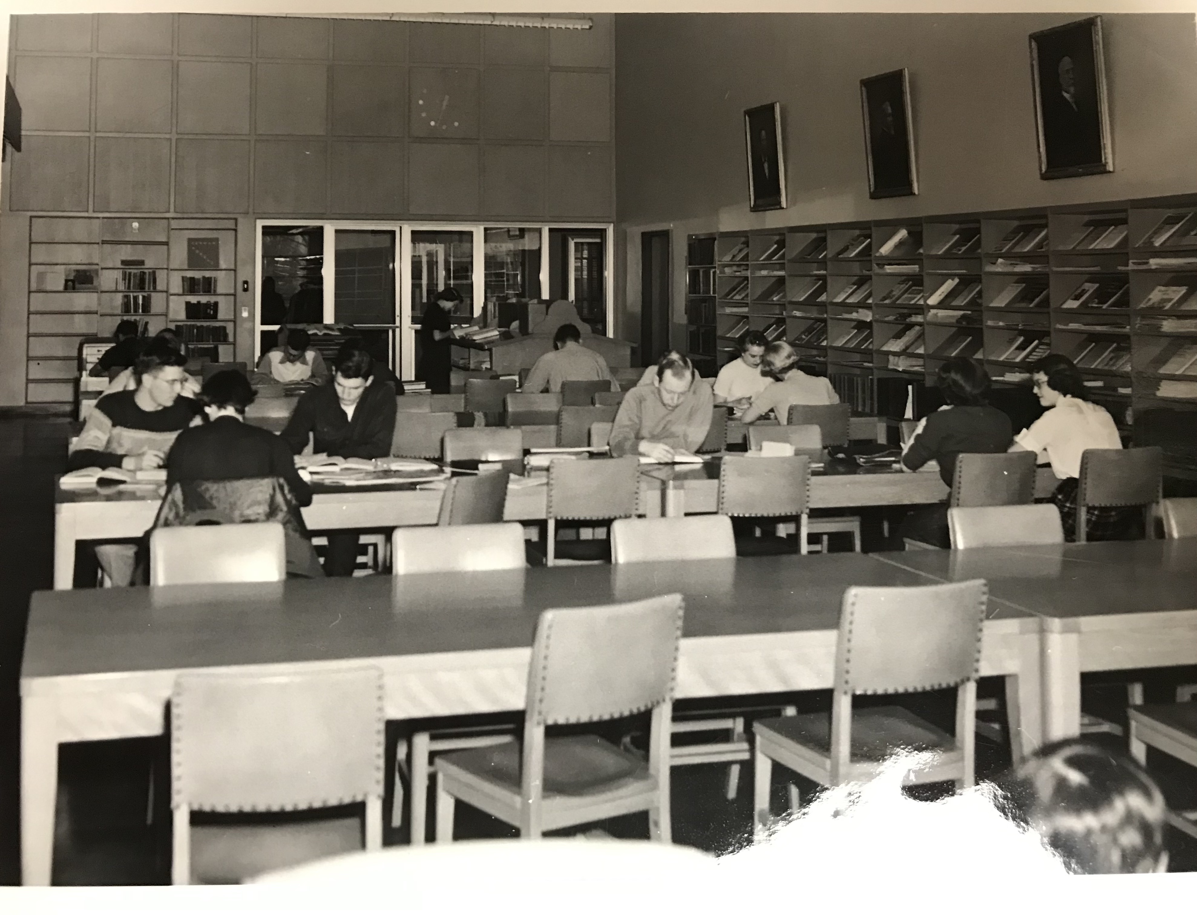 Library Candid 1950's