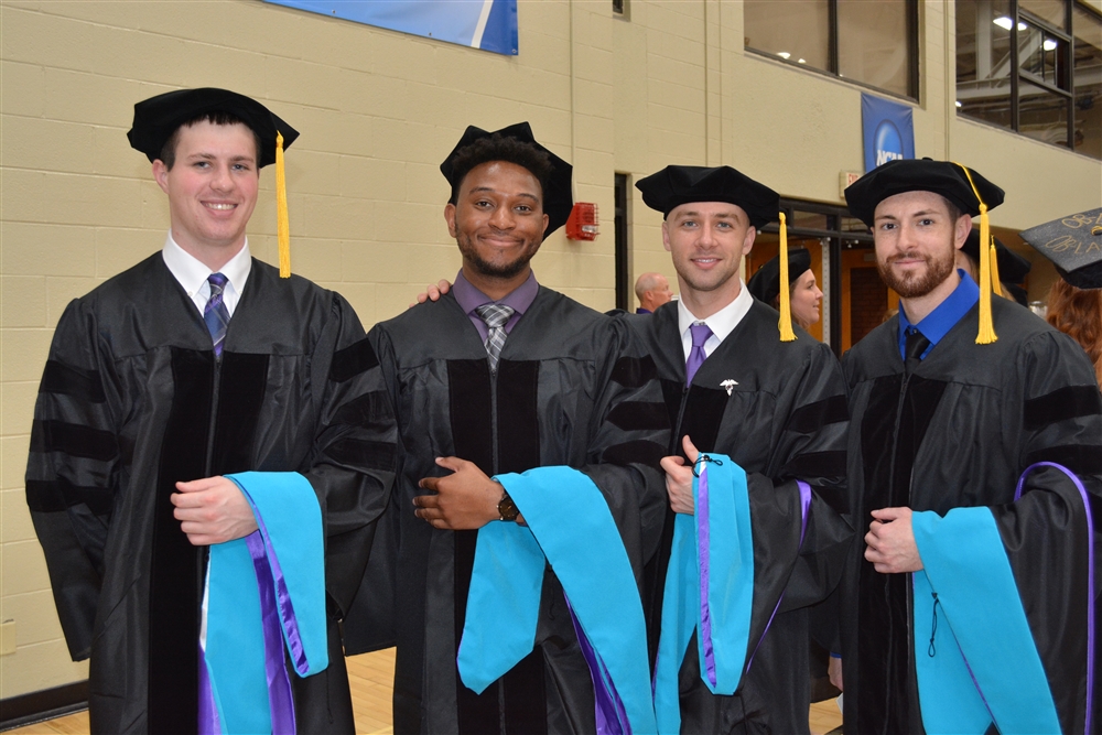 Physician Assistant Studies Students Before Commencement 2019