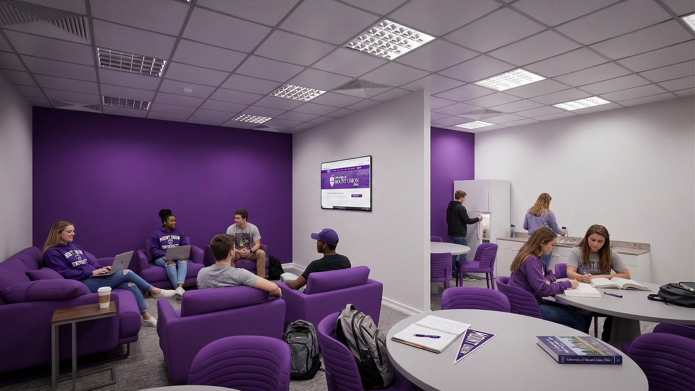 Student lounge area