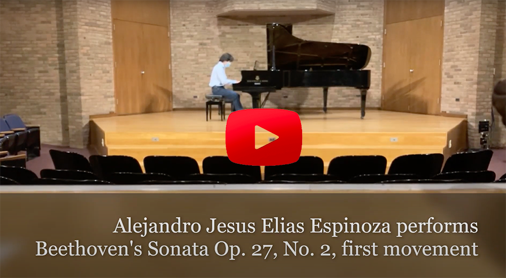 Espinoza Beethoven Performance Video