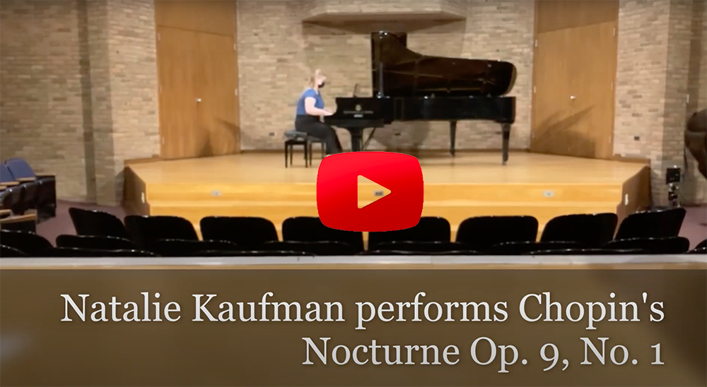 Kaufman Chopin Performance Video