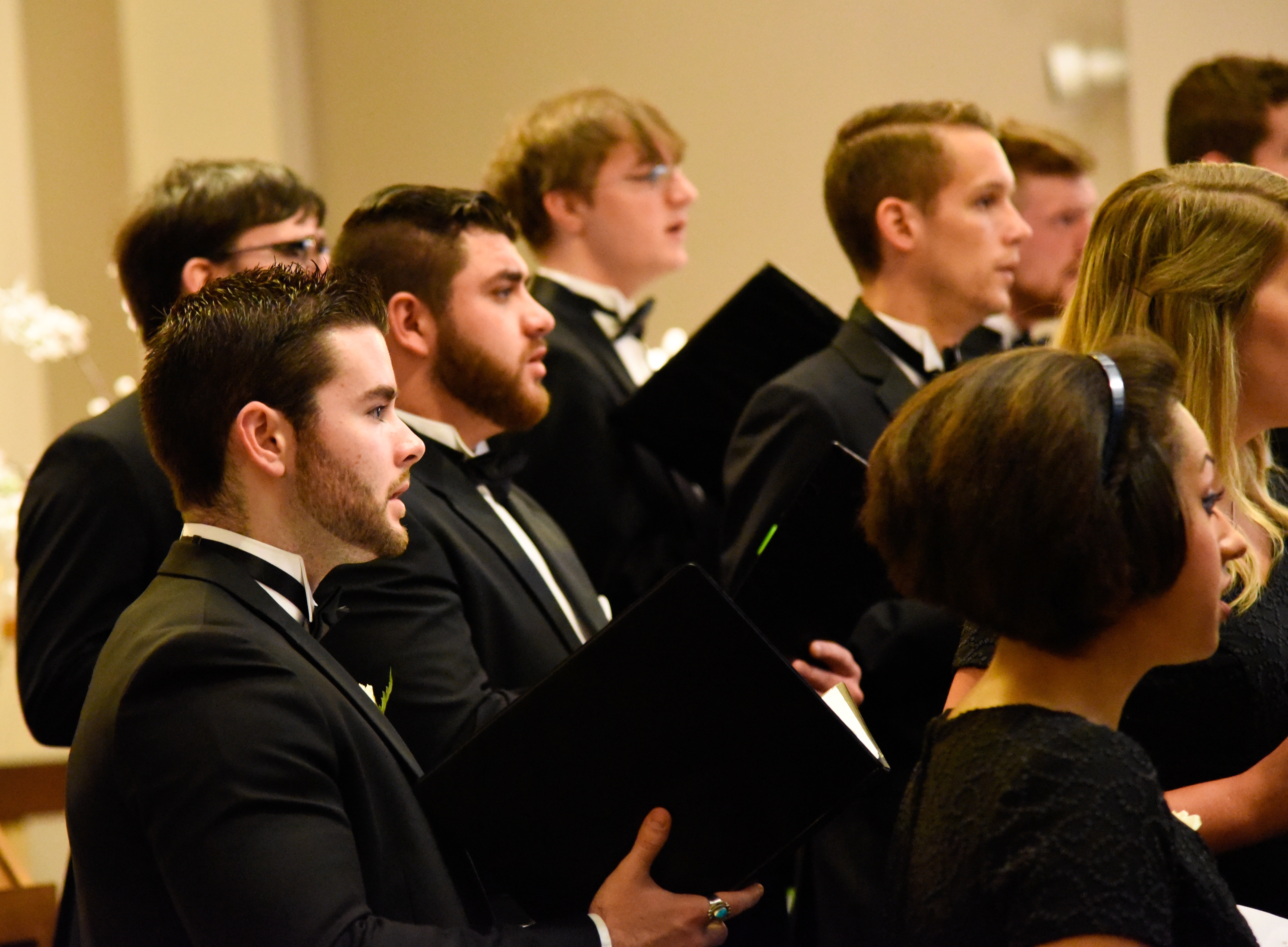 Concert Choir performing