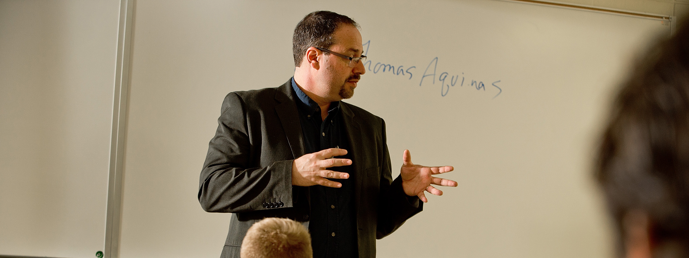 Dr. grossman speaking to a class