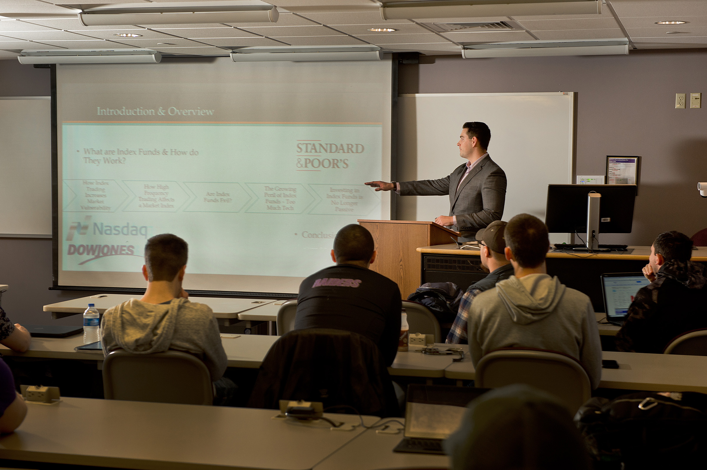 Students in an EABA class 