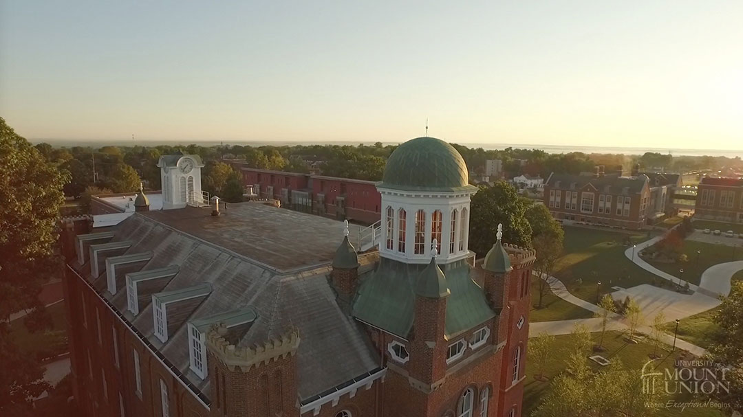 aerial of chapman hall