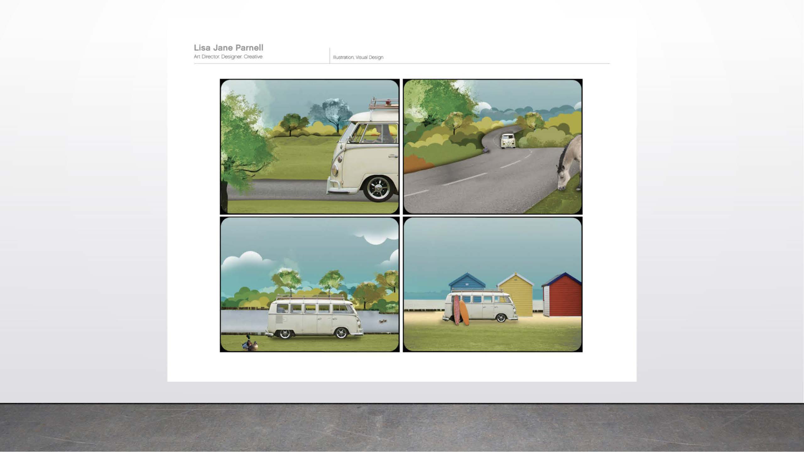Lisa Parnell     Visual for Camping Box 