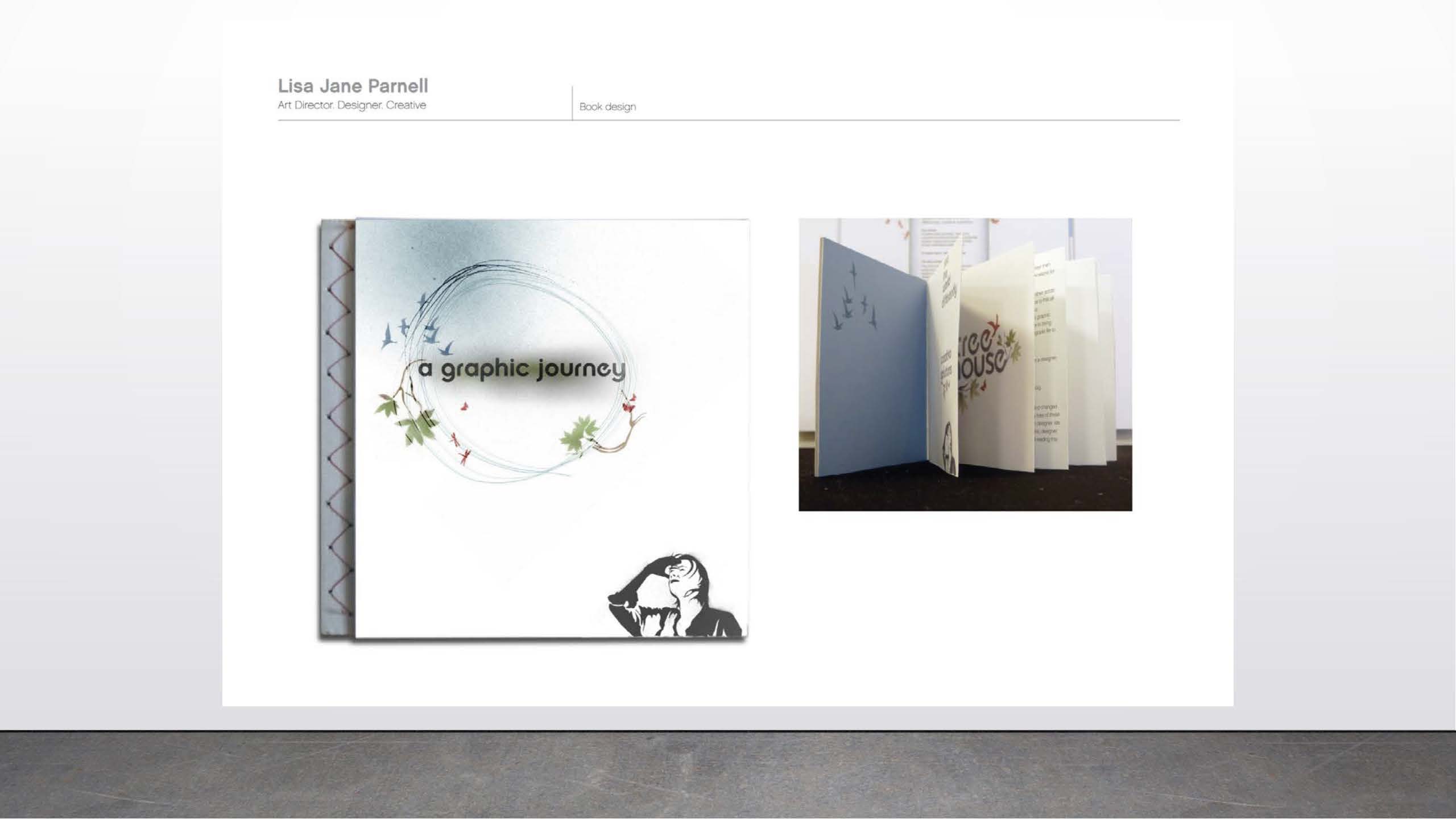Lisa Parnell      Book design