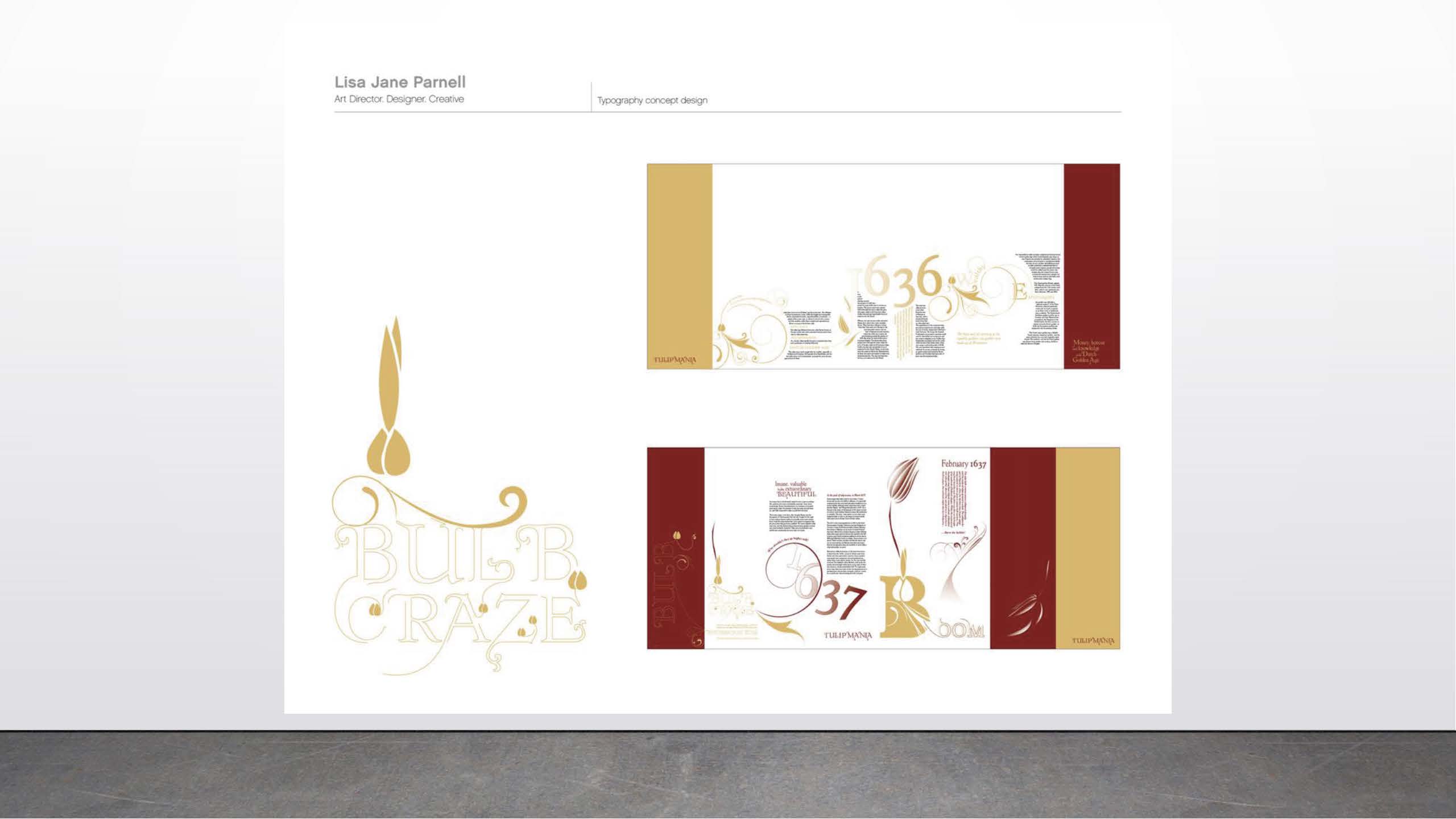 Lisa Parnell      Typography Concept Design