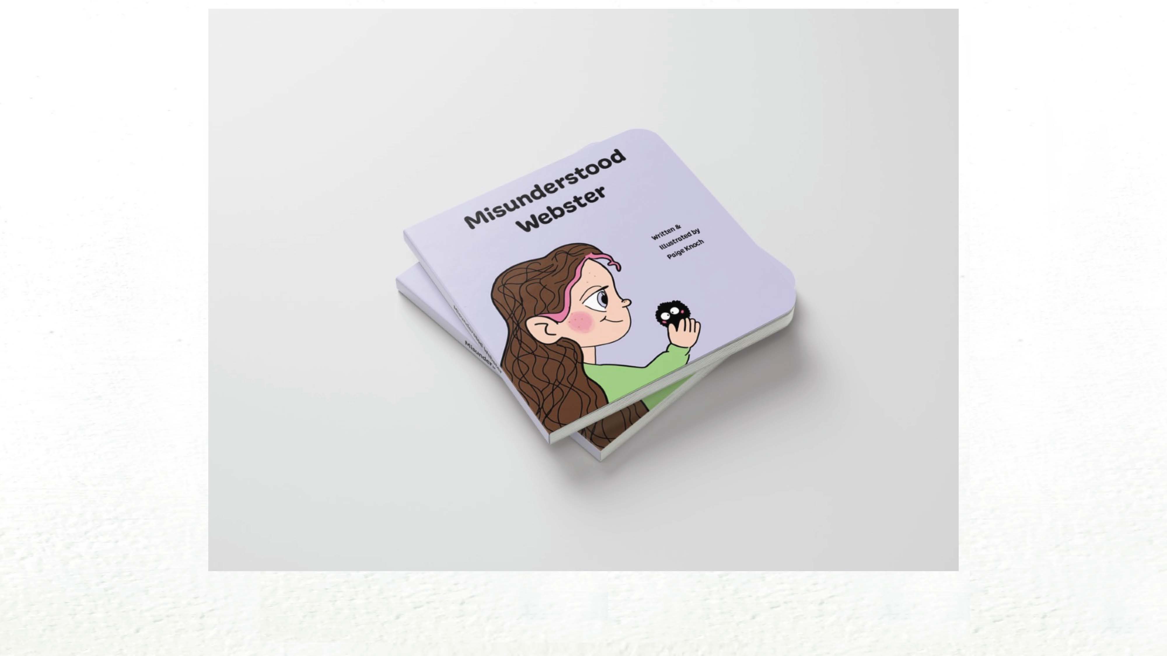 Paige Knoch. “Misunderstood Webster”, digital illustration, 2021.