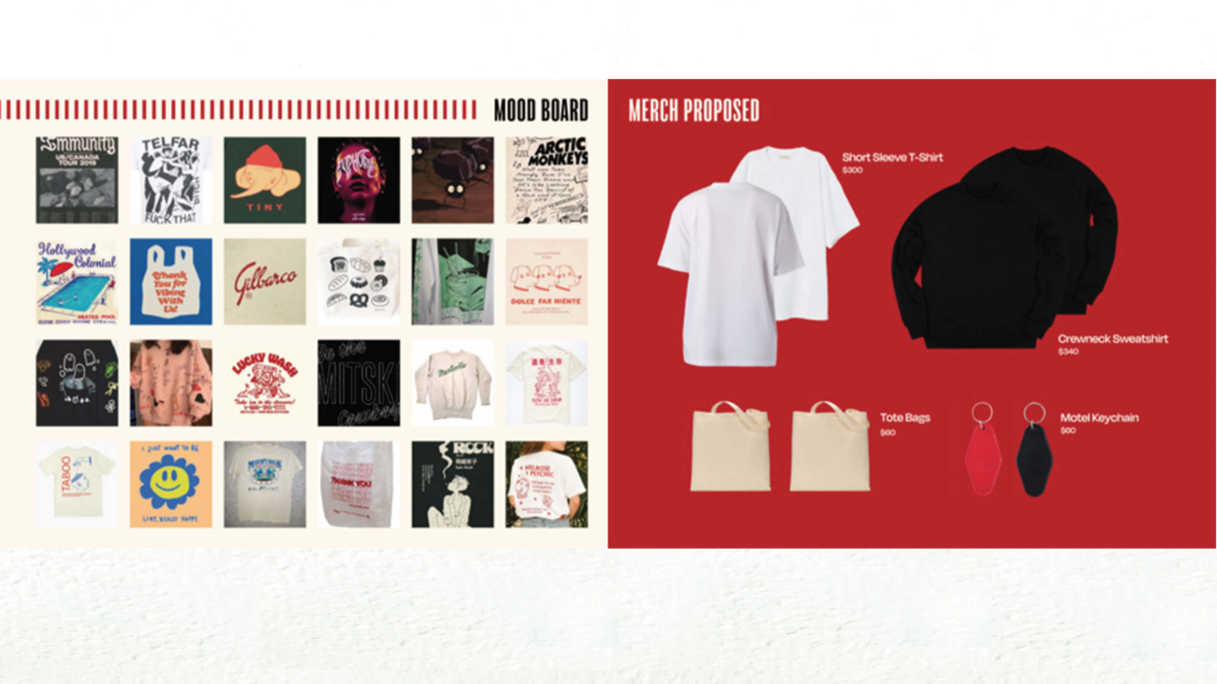 Teresa Woerther. “Mitski Merchandise Pitch”, zine, digital design, 2021.