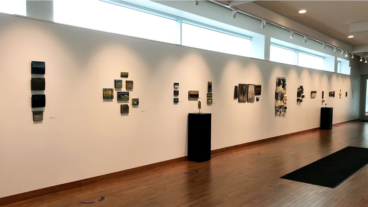 Installation South Wall 