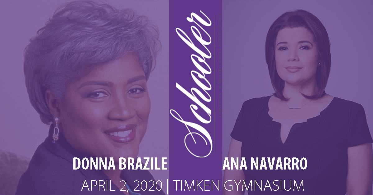 Schooler Lecture Promotion: Donna Brazile and Ana Navarro