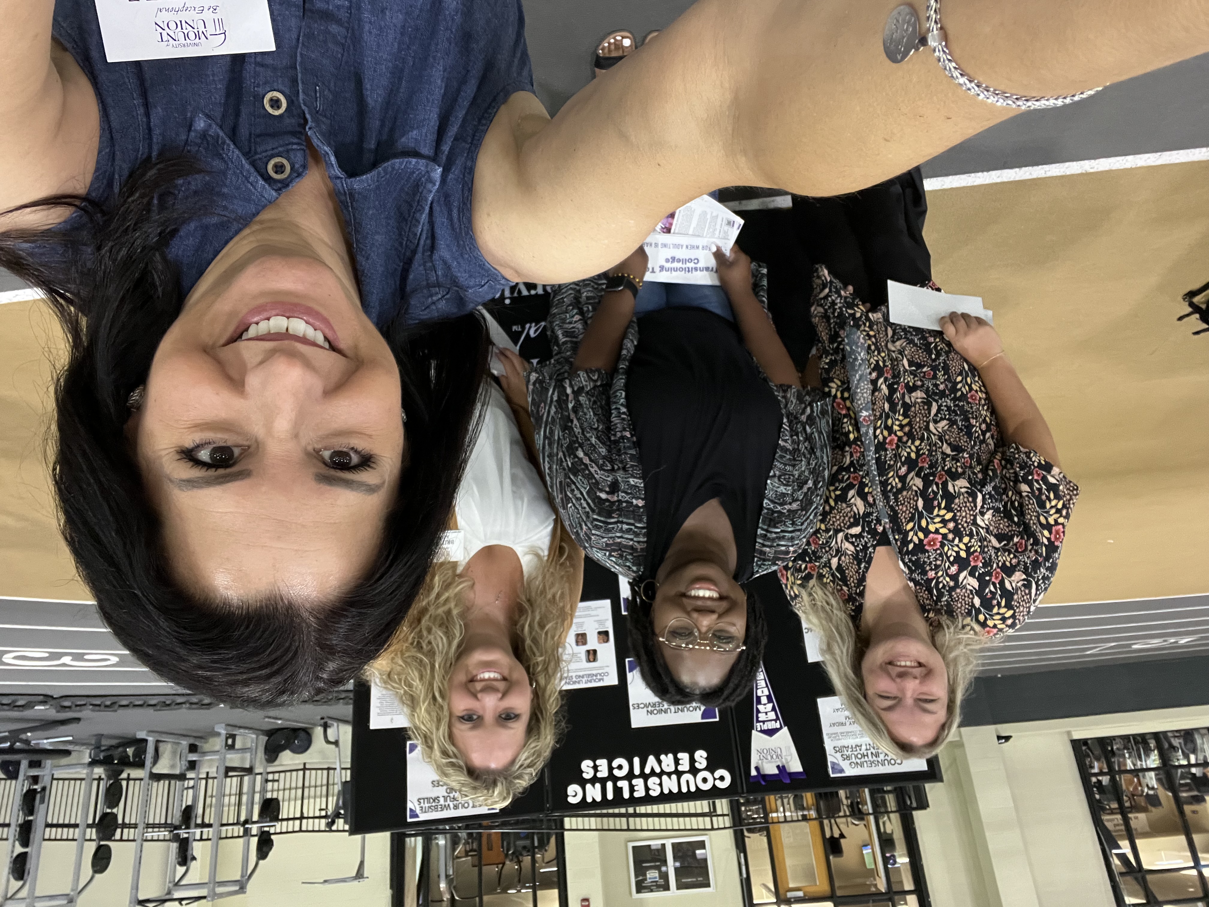 Counseling staff selfie.
