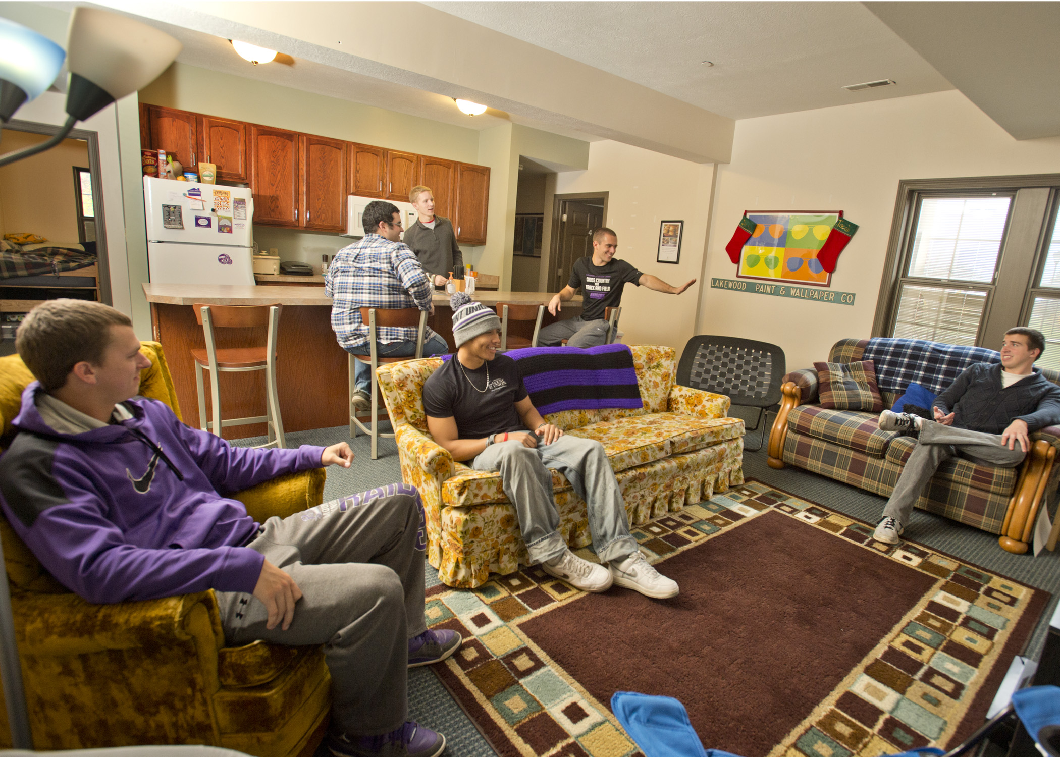 Interior of Apartment housing option at Mount Union