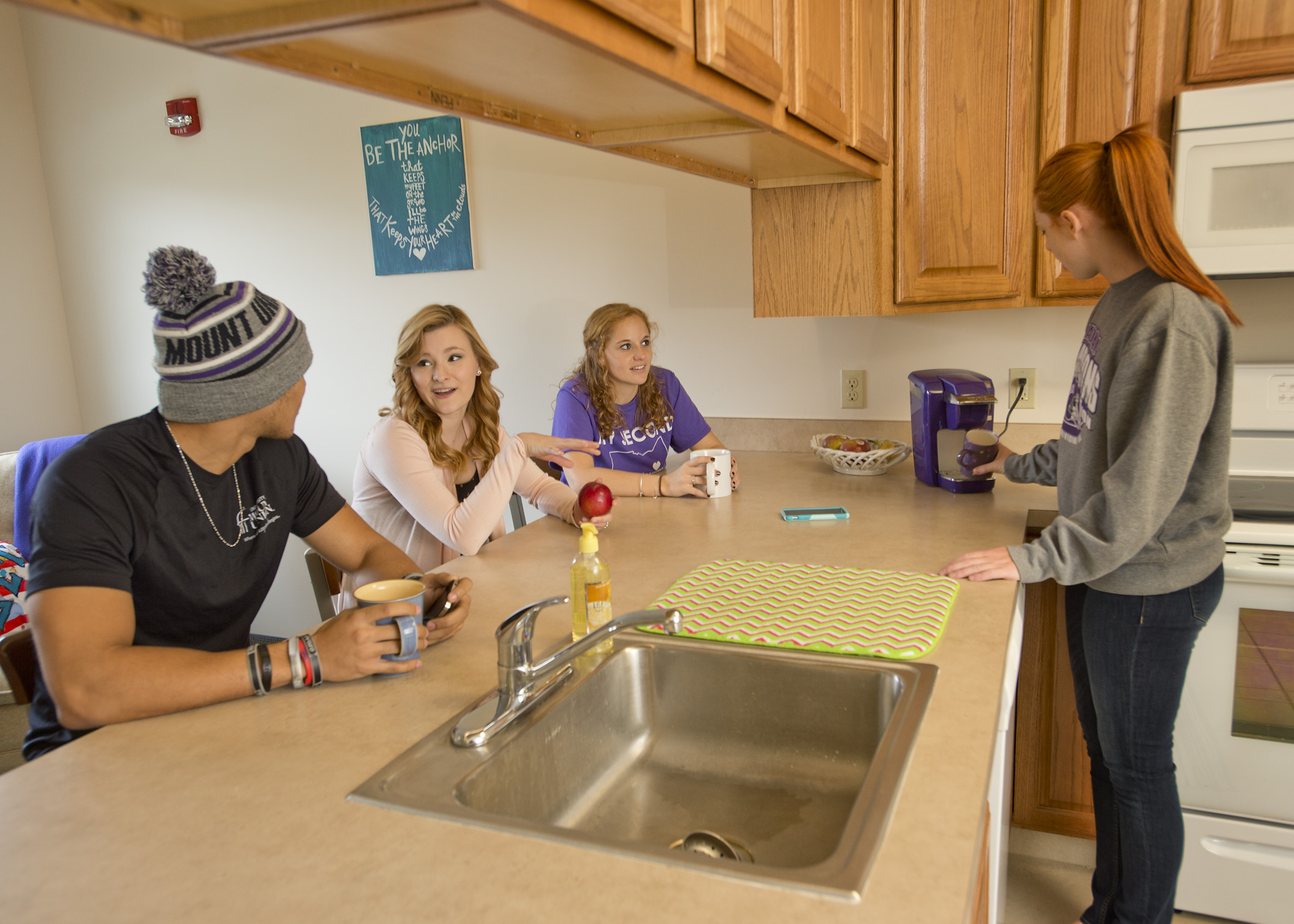 Interior of Townhouse housing option at Mount Union