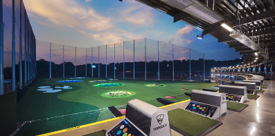 Topgolf facility in Pittsburgh PA