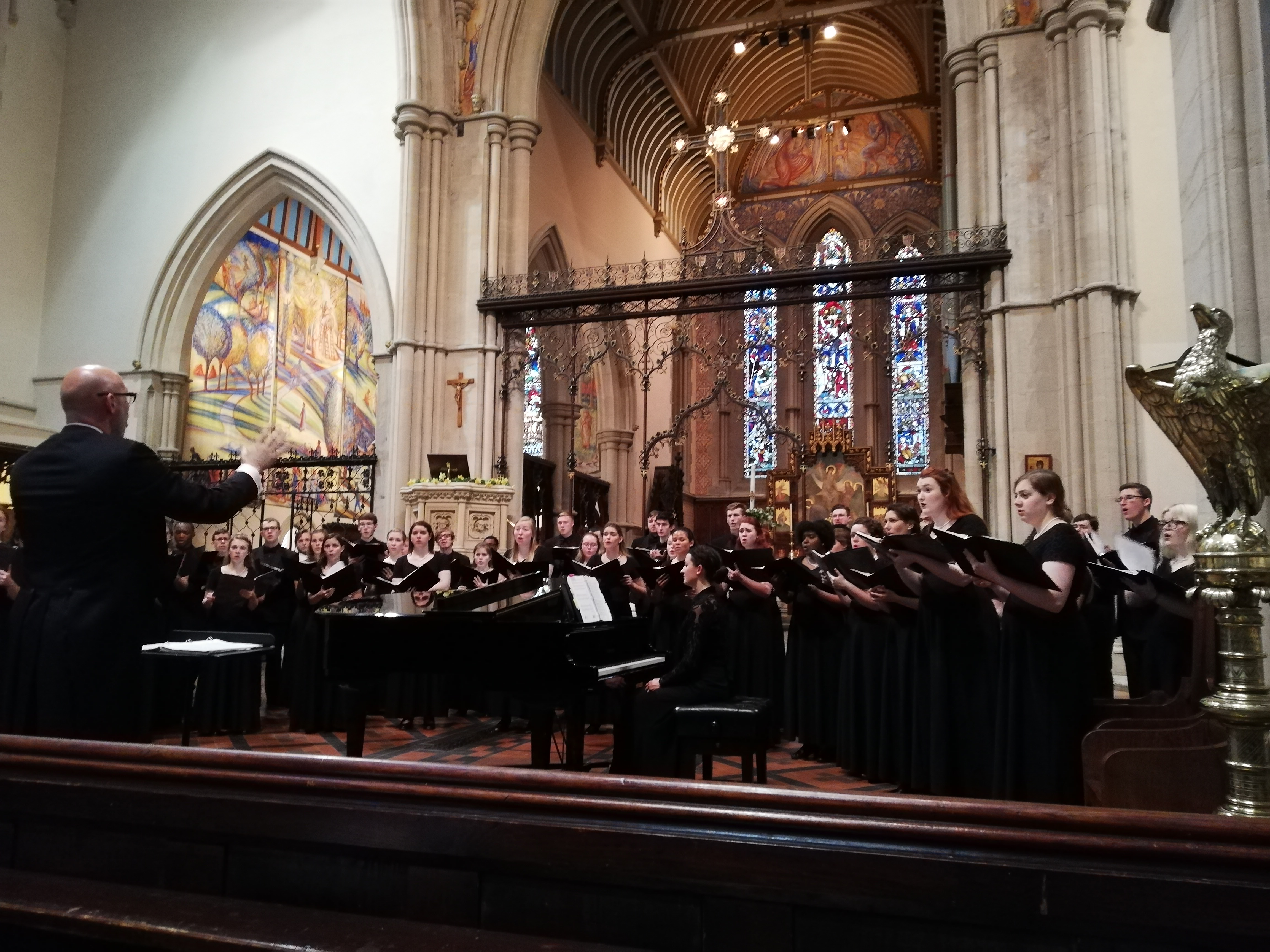 Concert Choir Performing