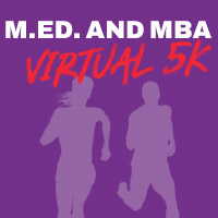 M.Ed. and MBA Virtual 5K image