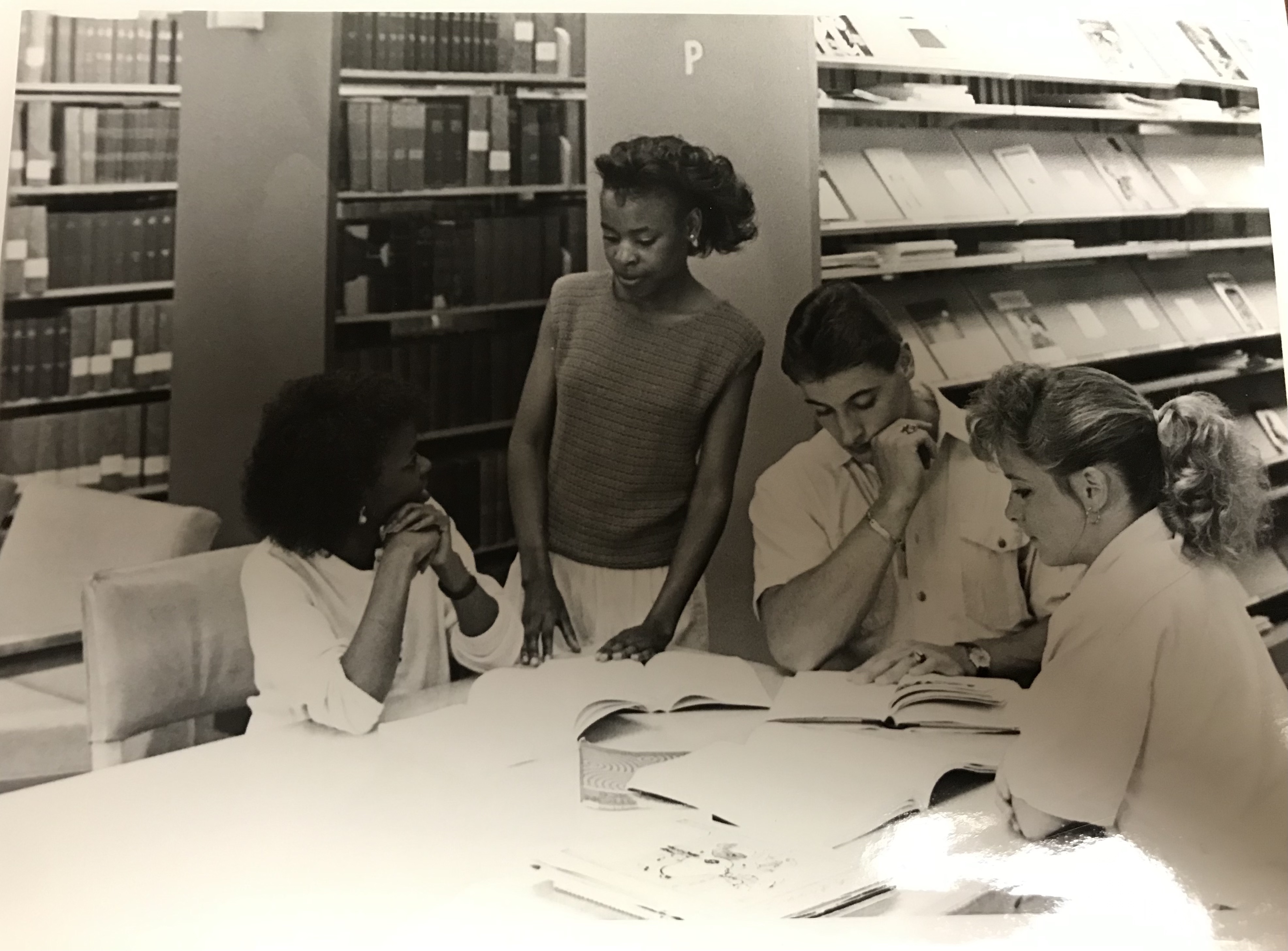 Library Candid 1987