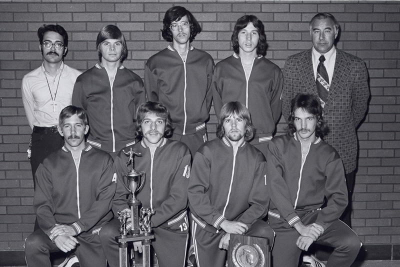 1974 cross country team photo