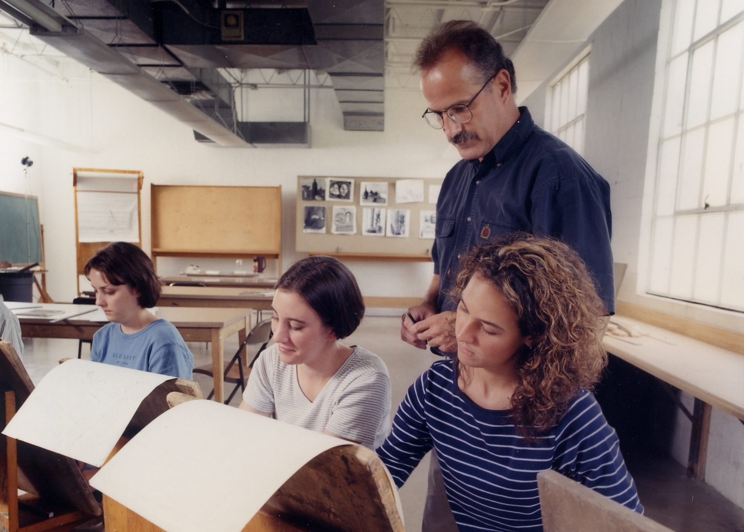 joel collins teaching students