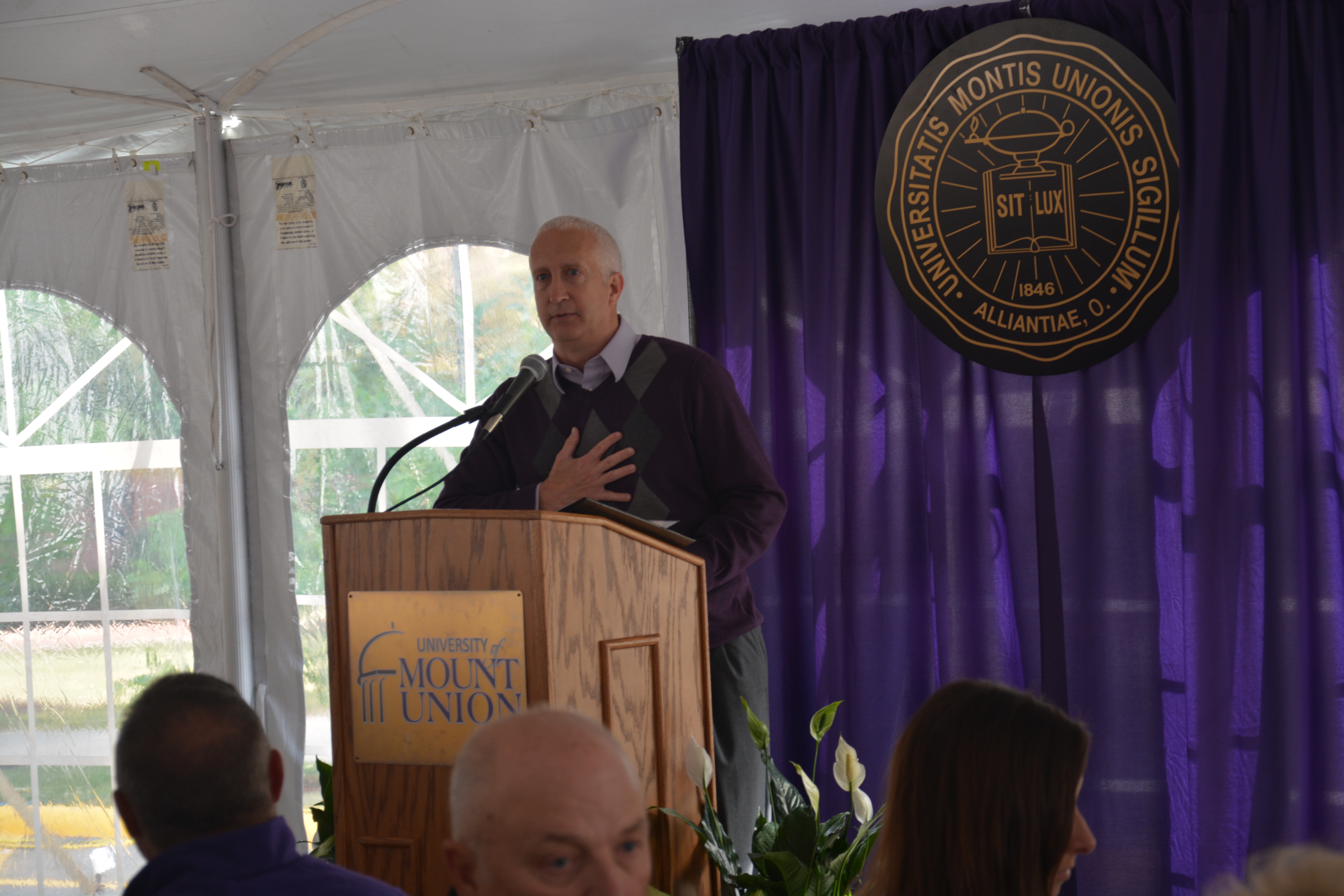 Alumni Association Former President Bill Schumacher