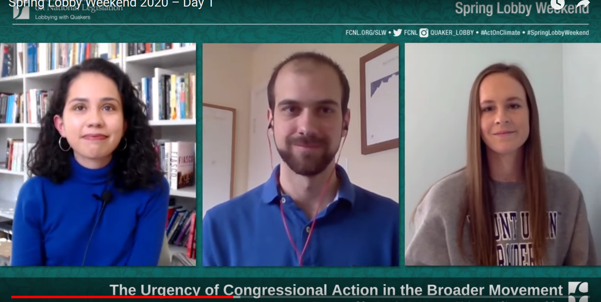 Mount Union Students Interact with Members of Congress During Virtual Lobby Day