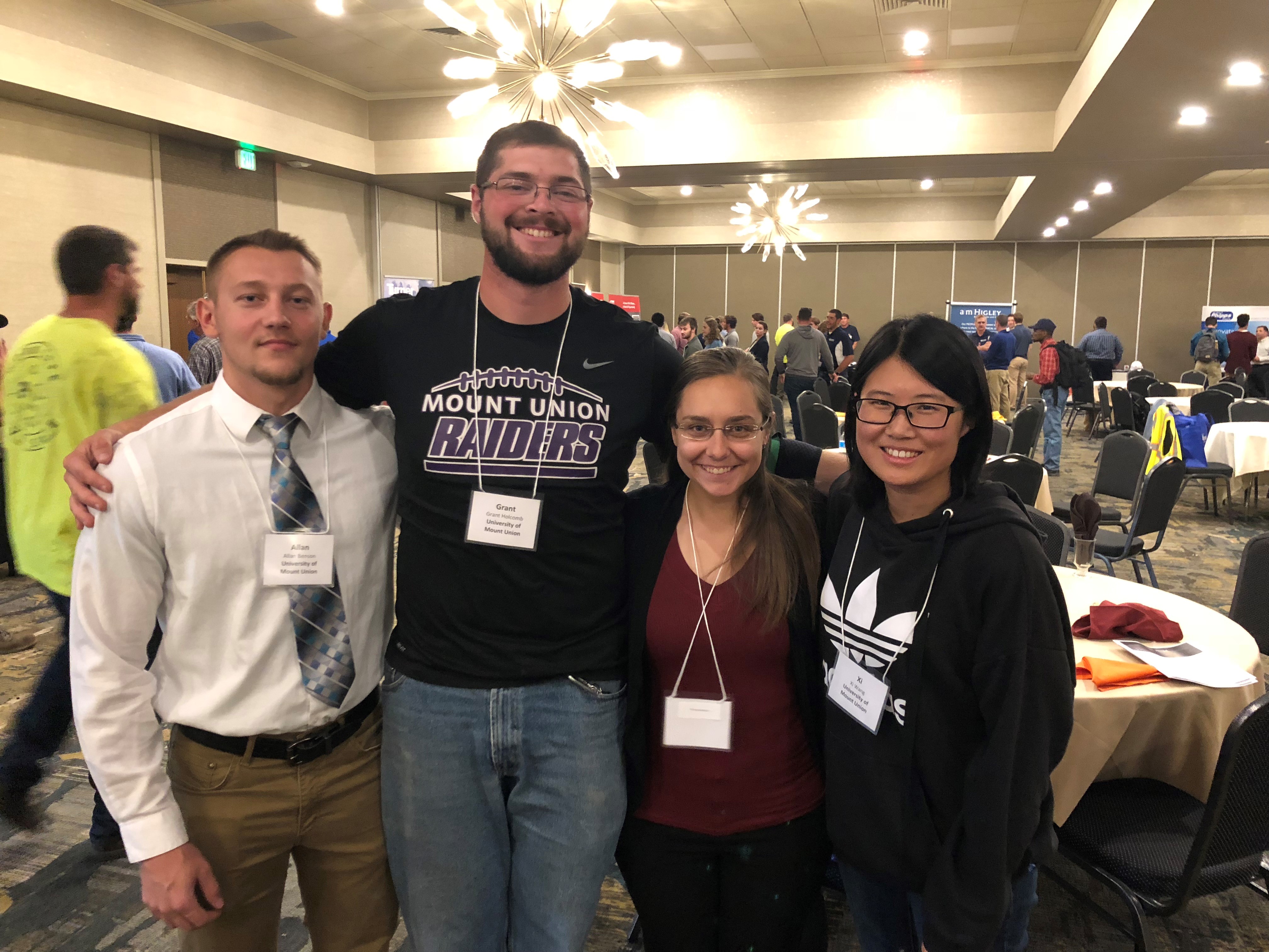 Mount Union Civil Engineering Students, Faculty Attend “Constructor for a Day” Program