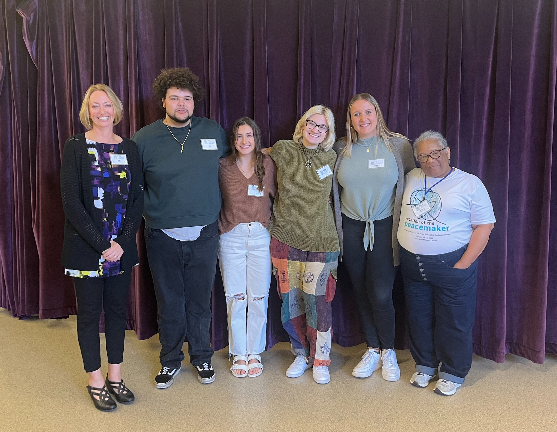 Faculty and Students at PJSA Conference