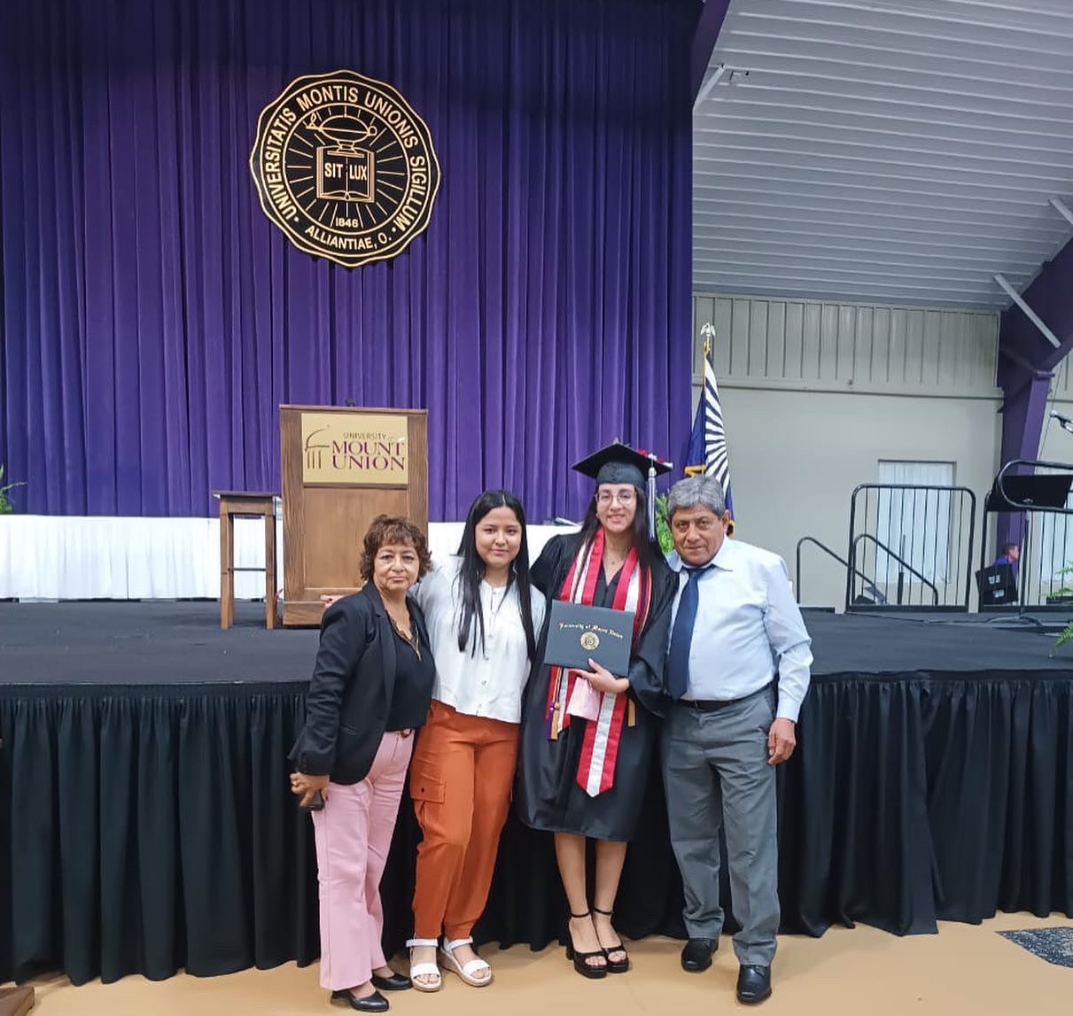 Rumaldo at commencement 2023