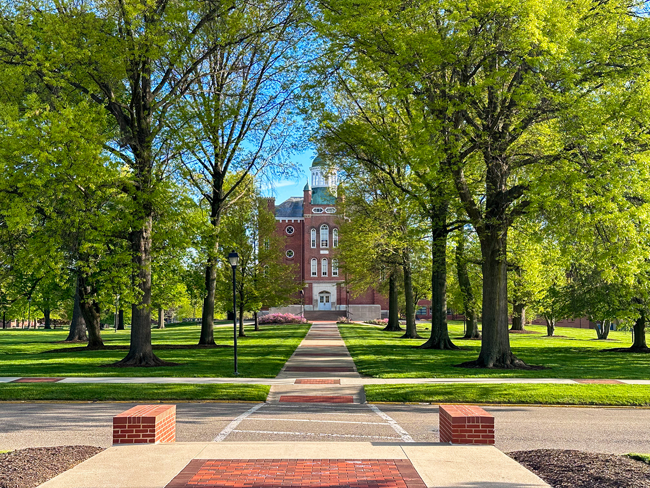 chapman hall in spring