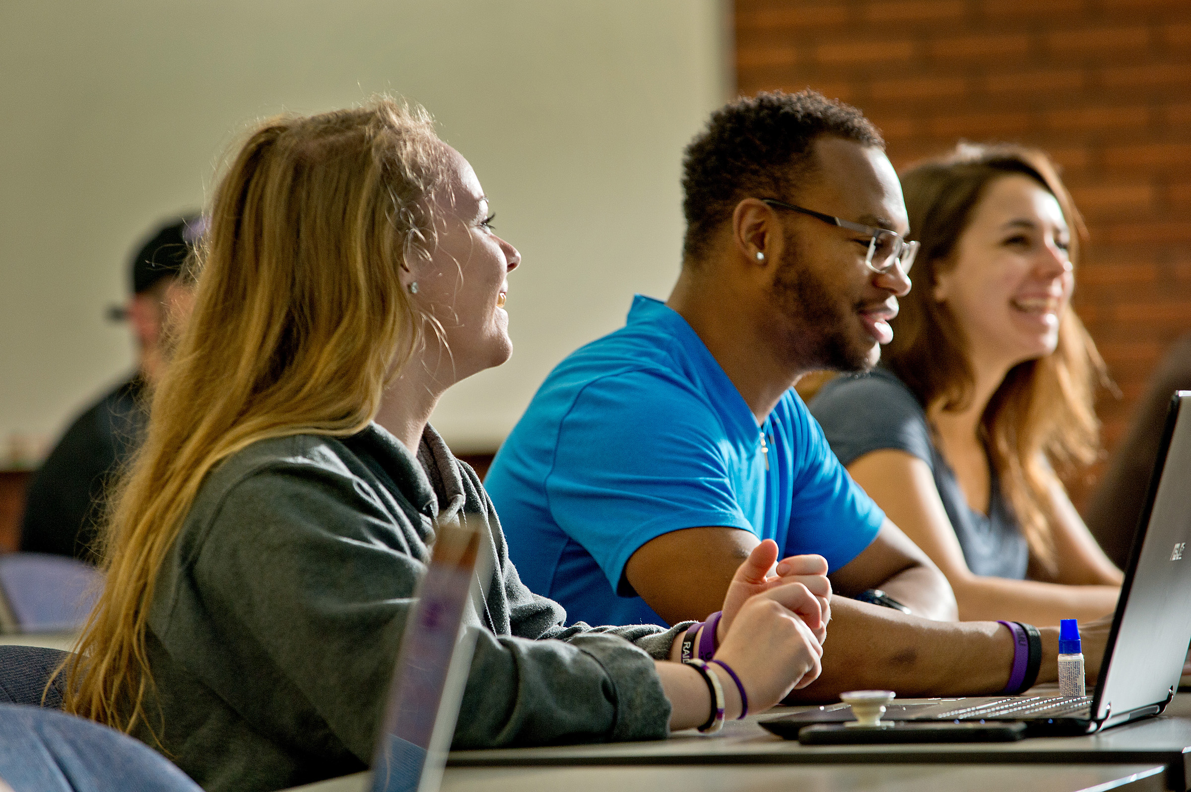 students in class