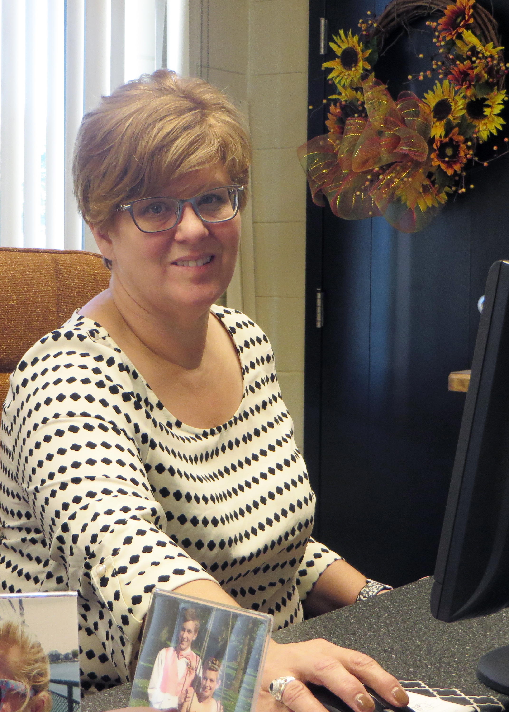 Darlene Howald in her office